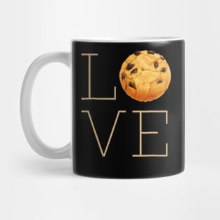 Cute Funny I Love Chocolate Chip Cookies Mug